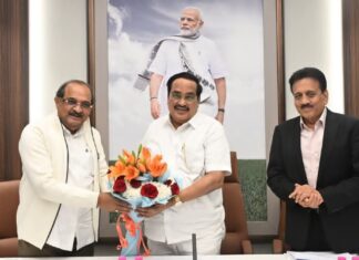 नदीजोड प्रकल्पांसाठी केंद्राकडे अर्थसहाय्याची मागणी