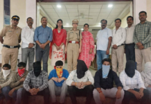 देहव्यापार रॅकेटचा पर्दाफाश | पोलिसांची धडक कारवाई; दोन लॉजवरून १३ महिलांची सुटका, ७ जण अटकेत