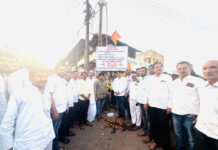 डफळापूर बाजारपेठ रस्त्याच्या भूमिपूजनाने विकासाला नवी गती